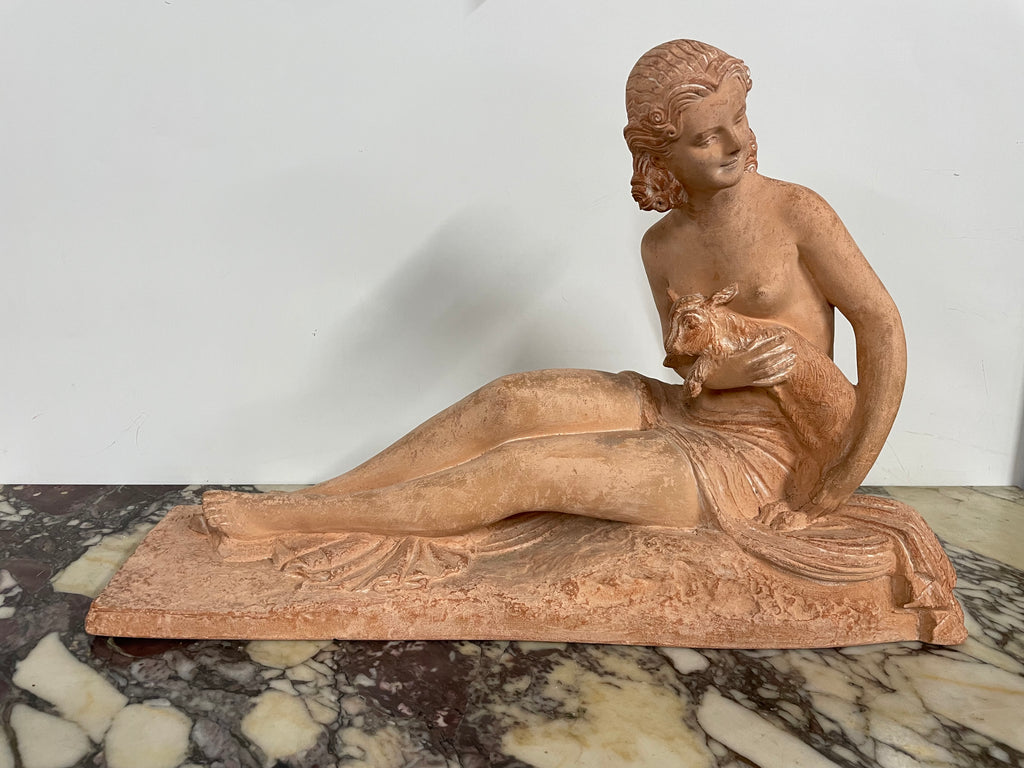 Terre cuite de Chiparus époque art déco