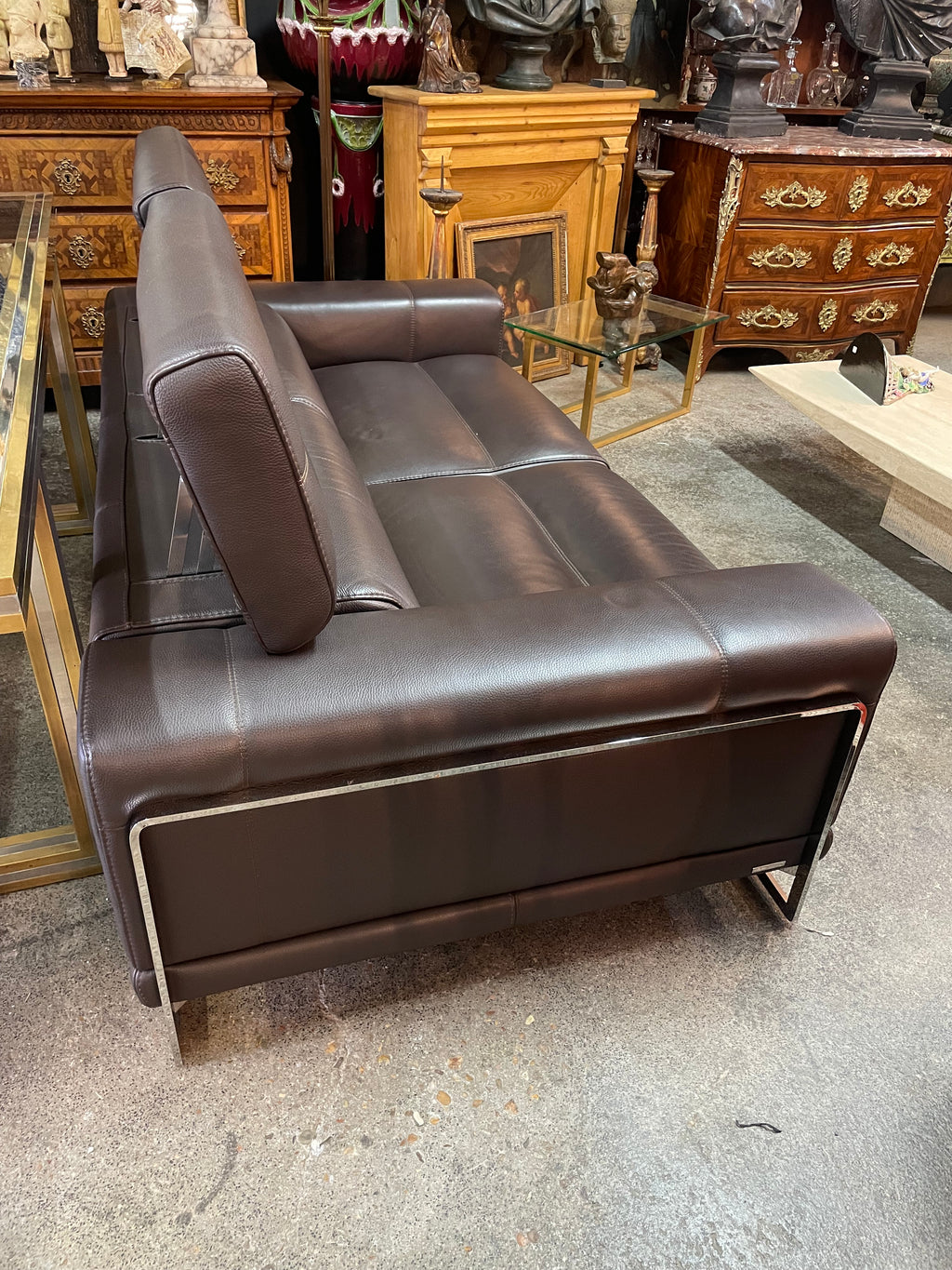 Canapé en Cuir Roche et Bobois