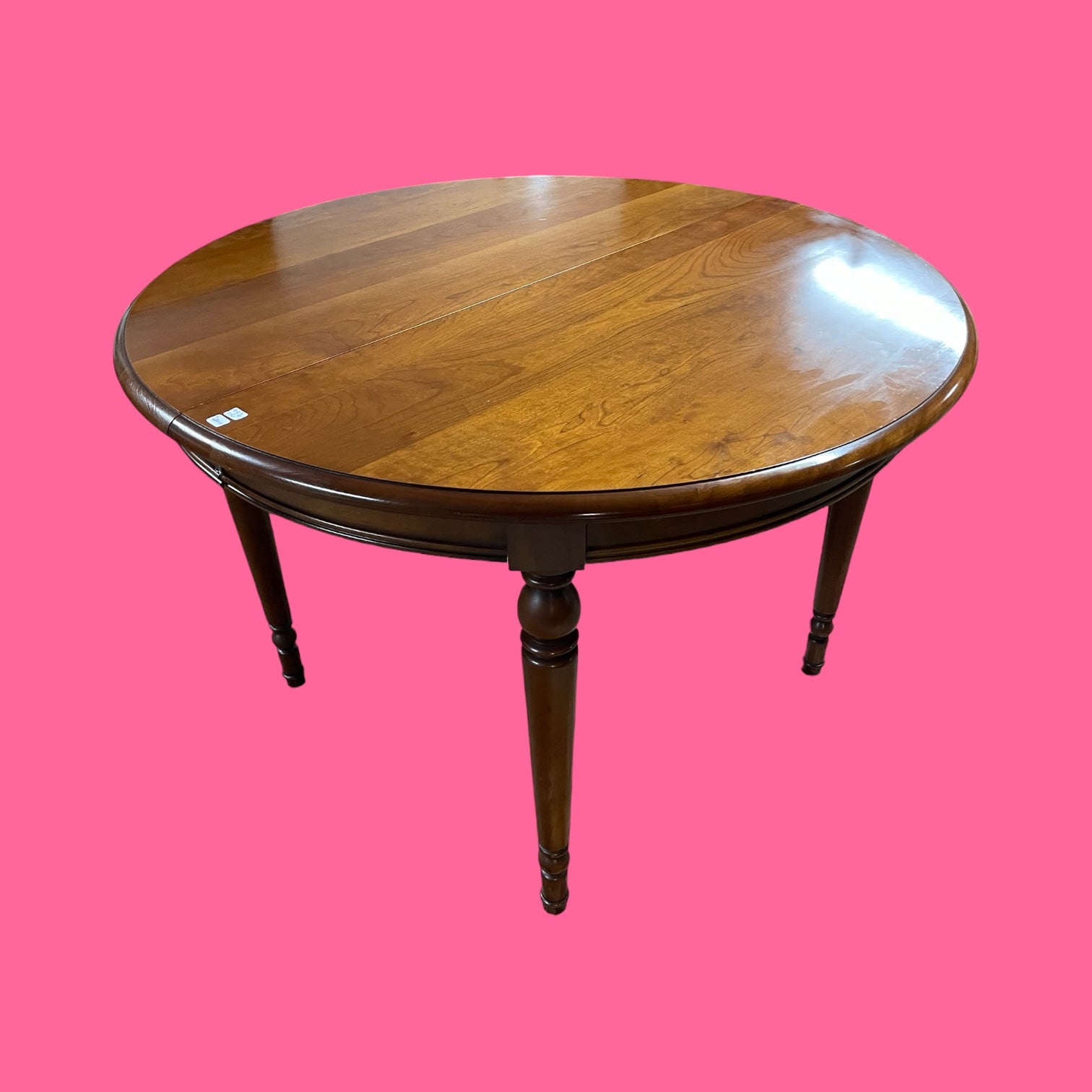 Table ronde Louis Philippe en Merisier