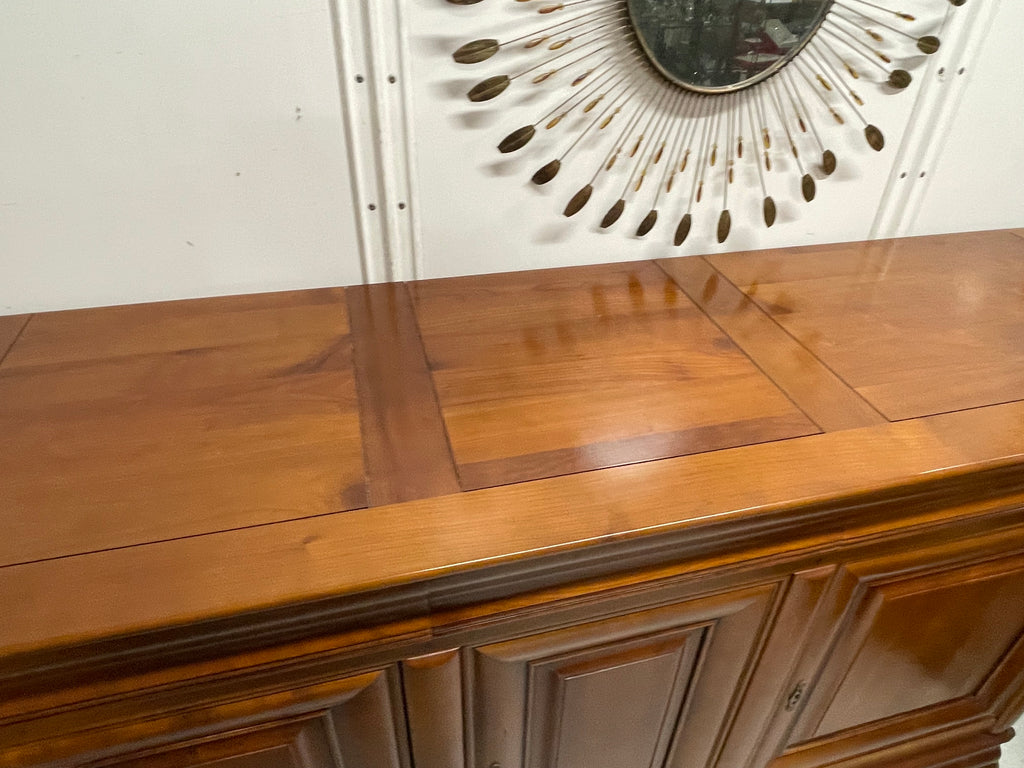 Enfilade 4 portes Louis Philippe en merisier