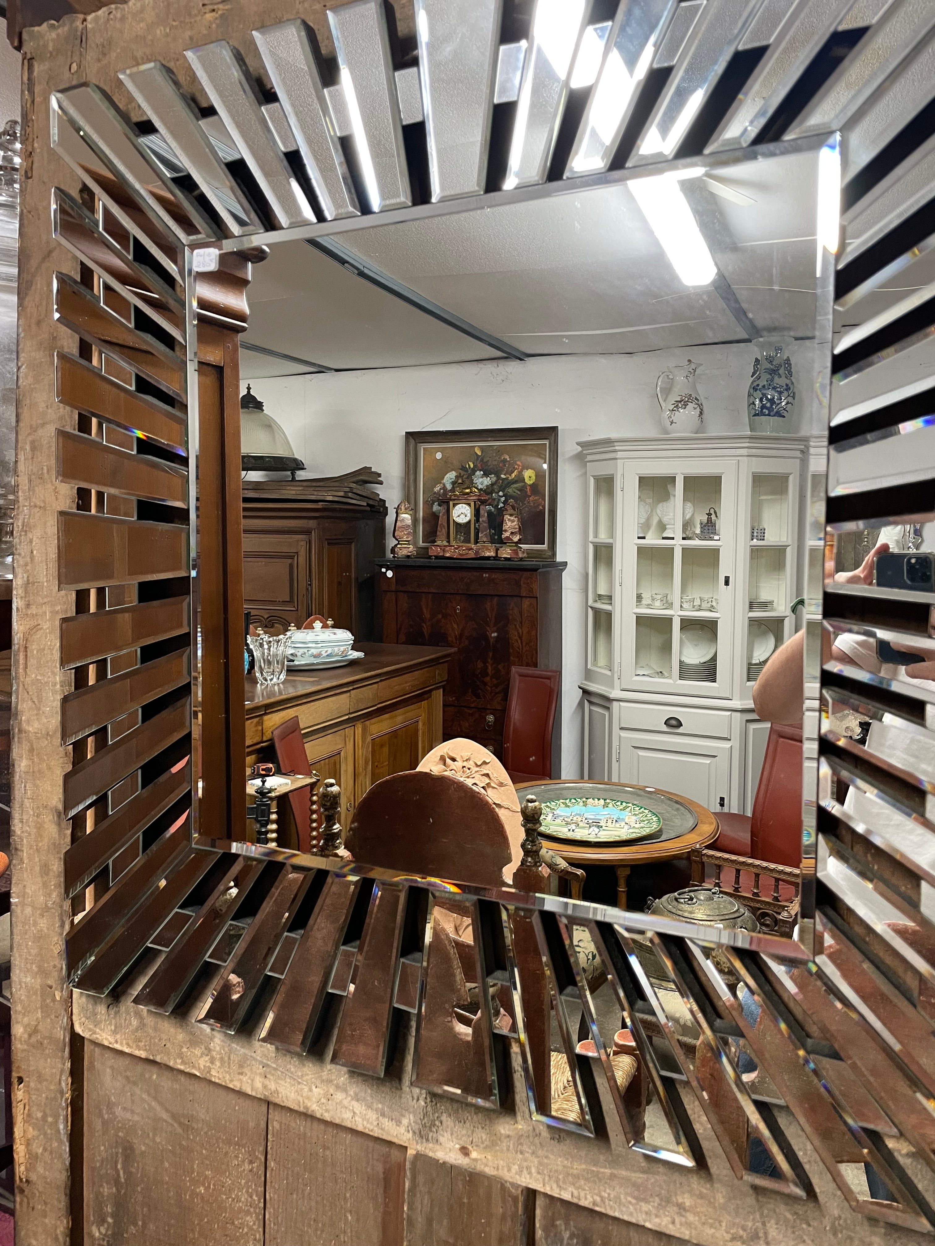Miroir moderne en verre