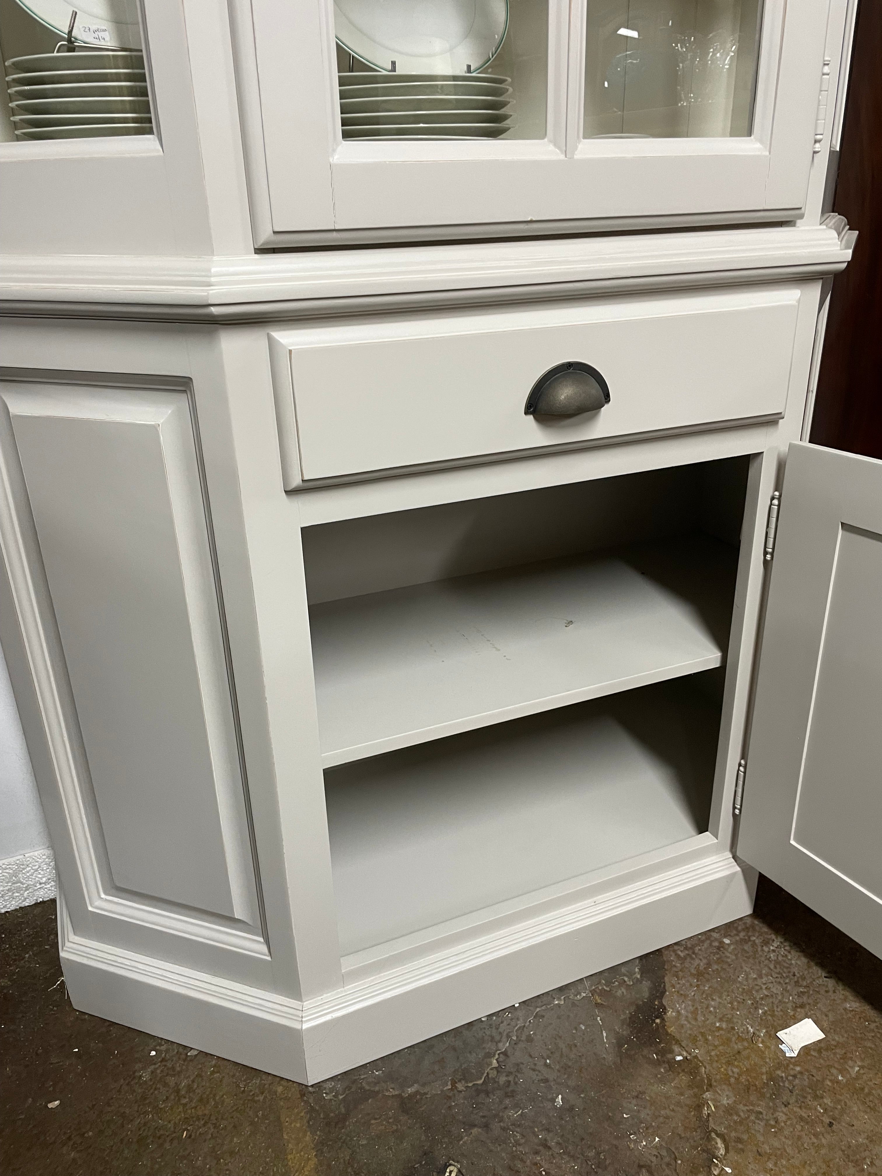 Buffet Vaisselier Vitrine Bois