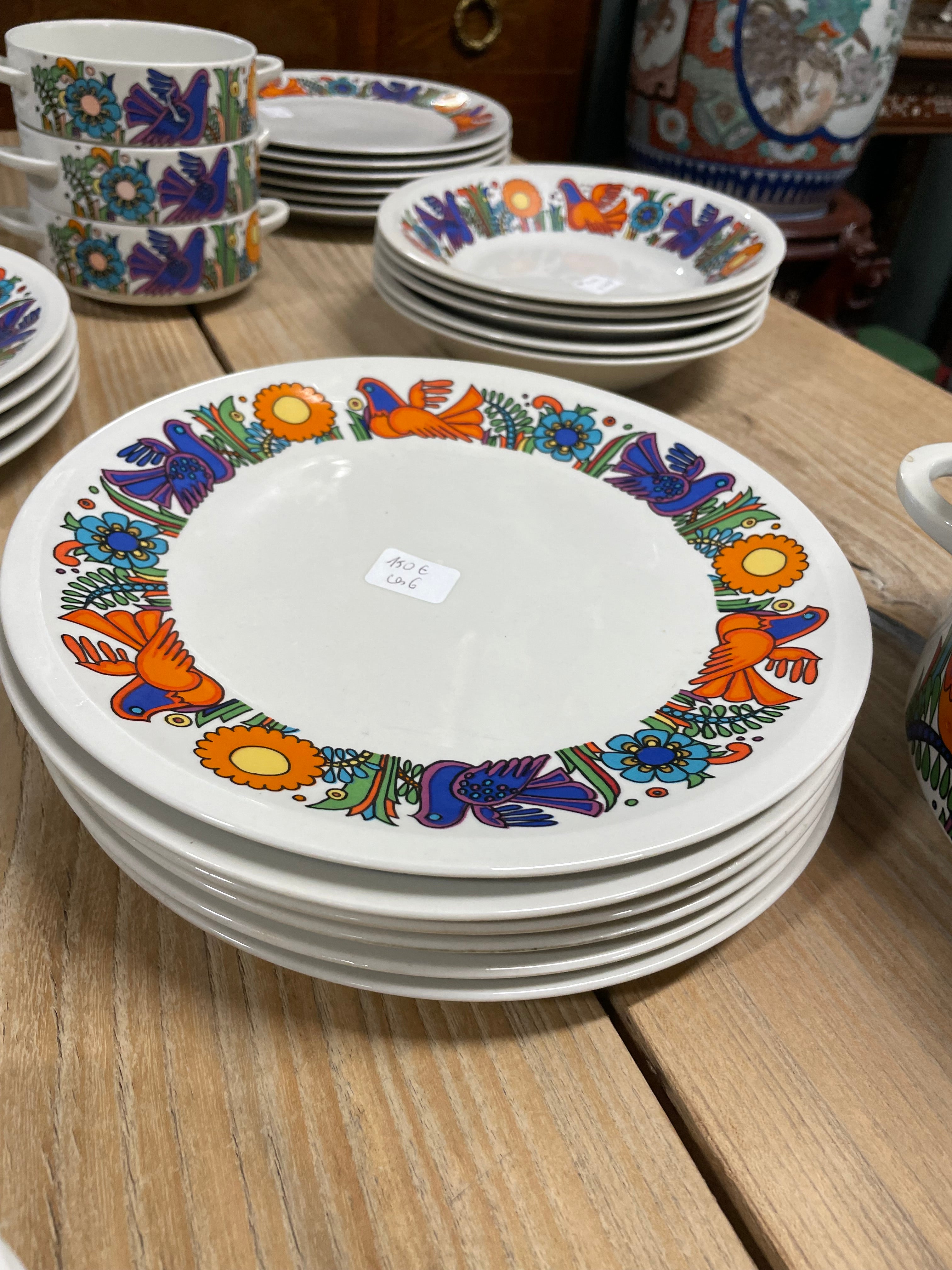 Acapulco - Pièces de service Villeroy et Boch en porcelaine
