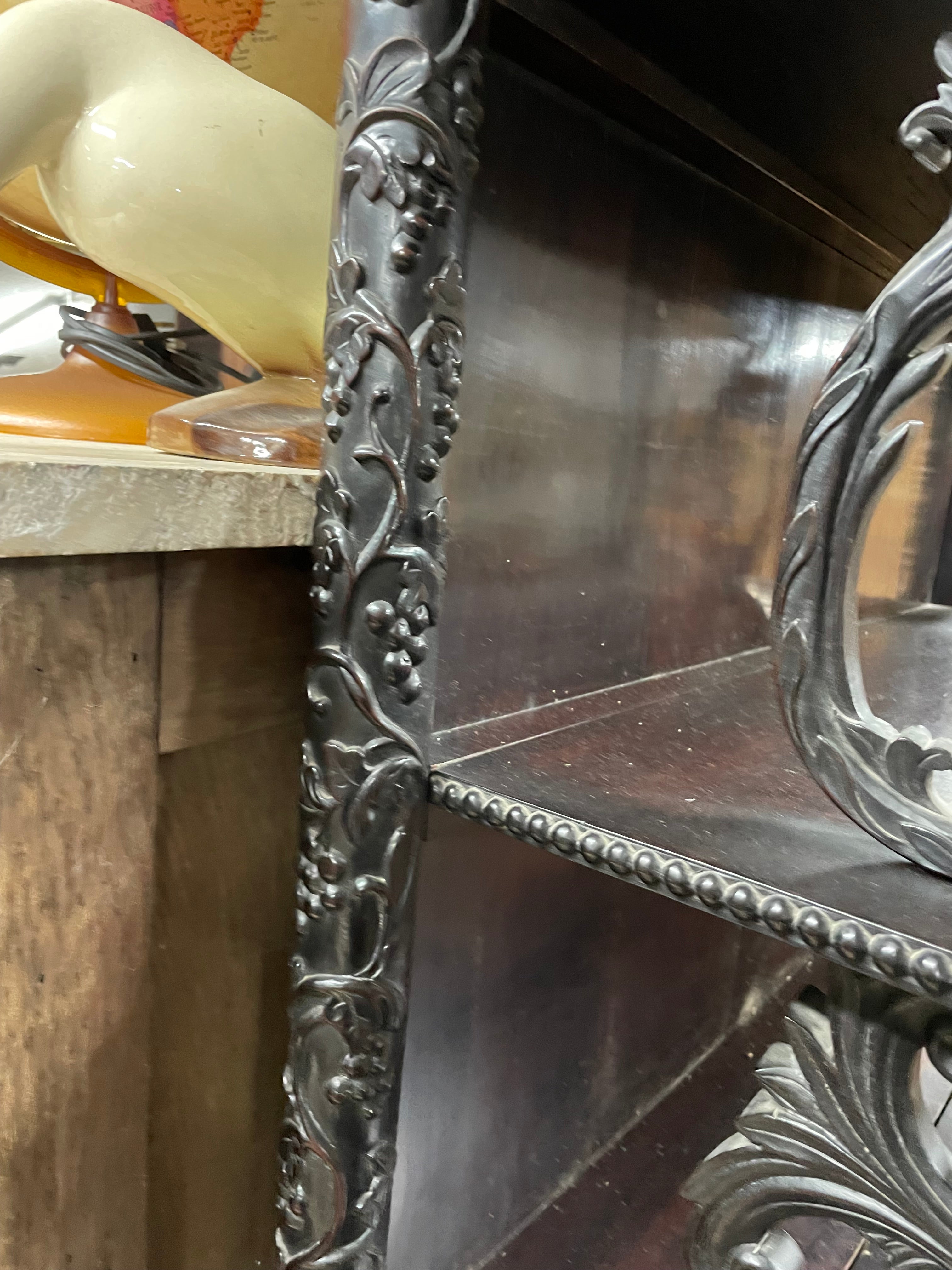 Meuble indochinois en bois exotique fin 19ème