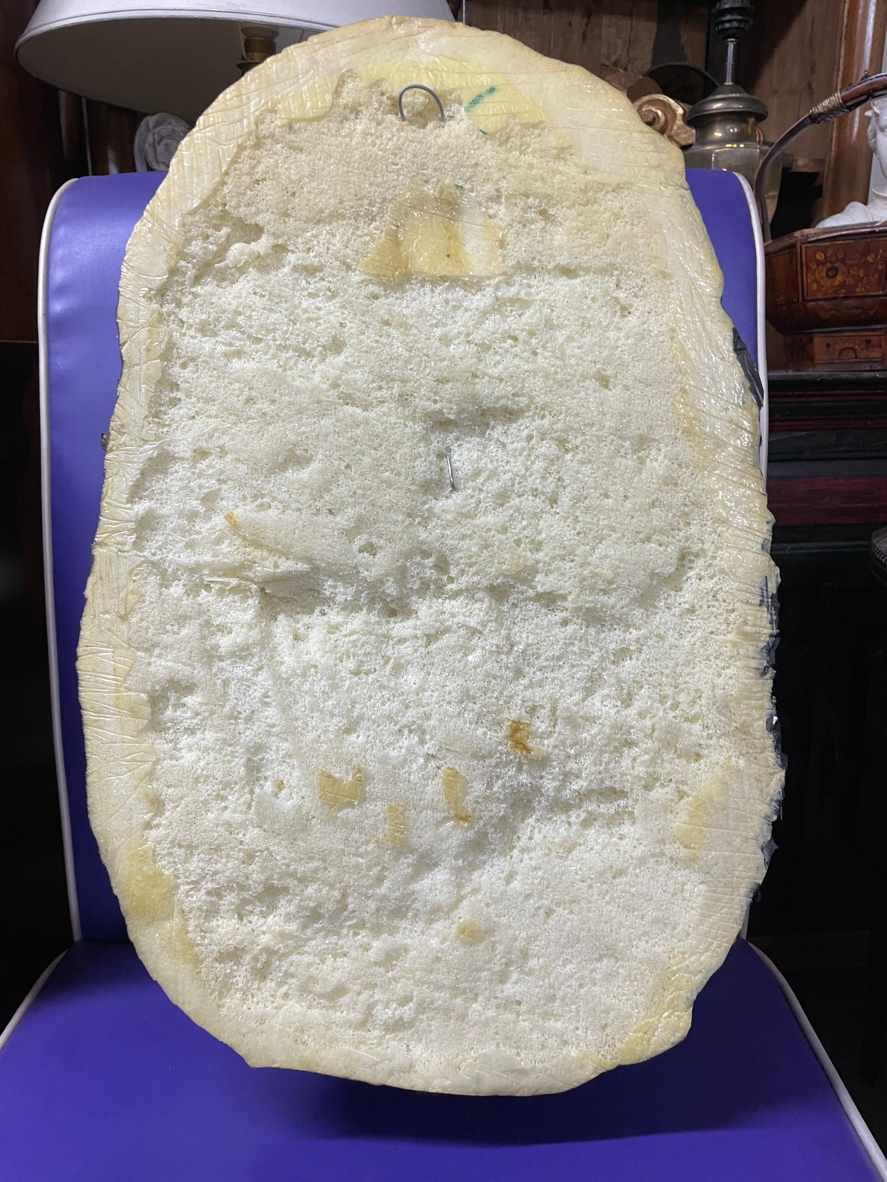 Tête de singe en mousse Décoration murale