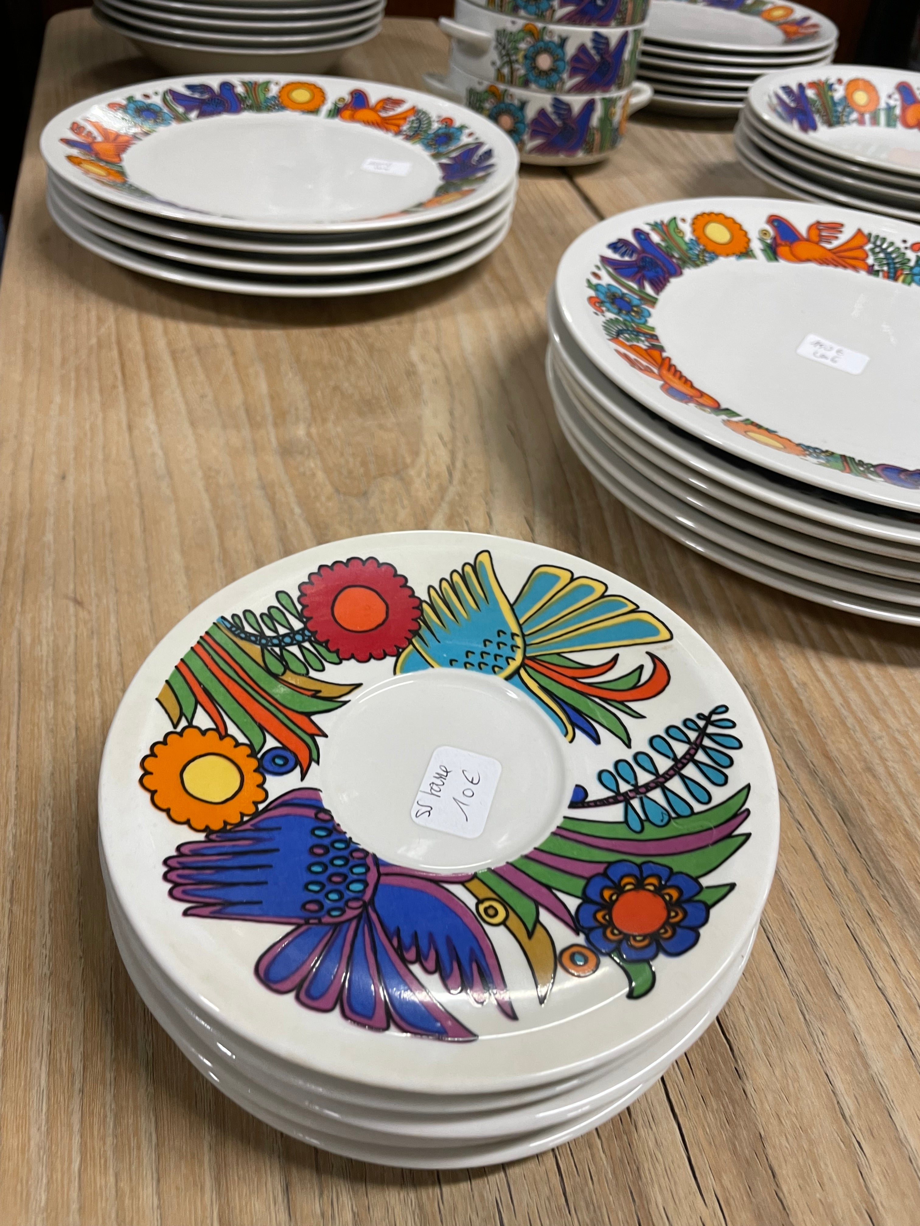 Acapulco - Pièces de service Villeroy et Boch en porcelaine