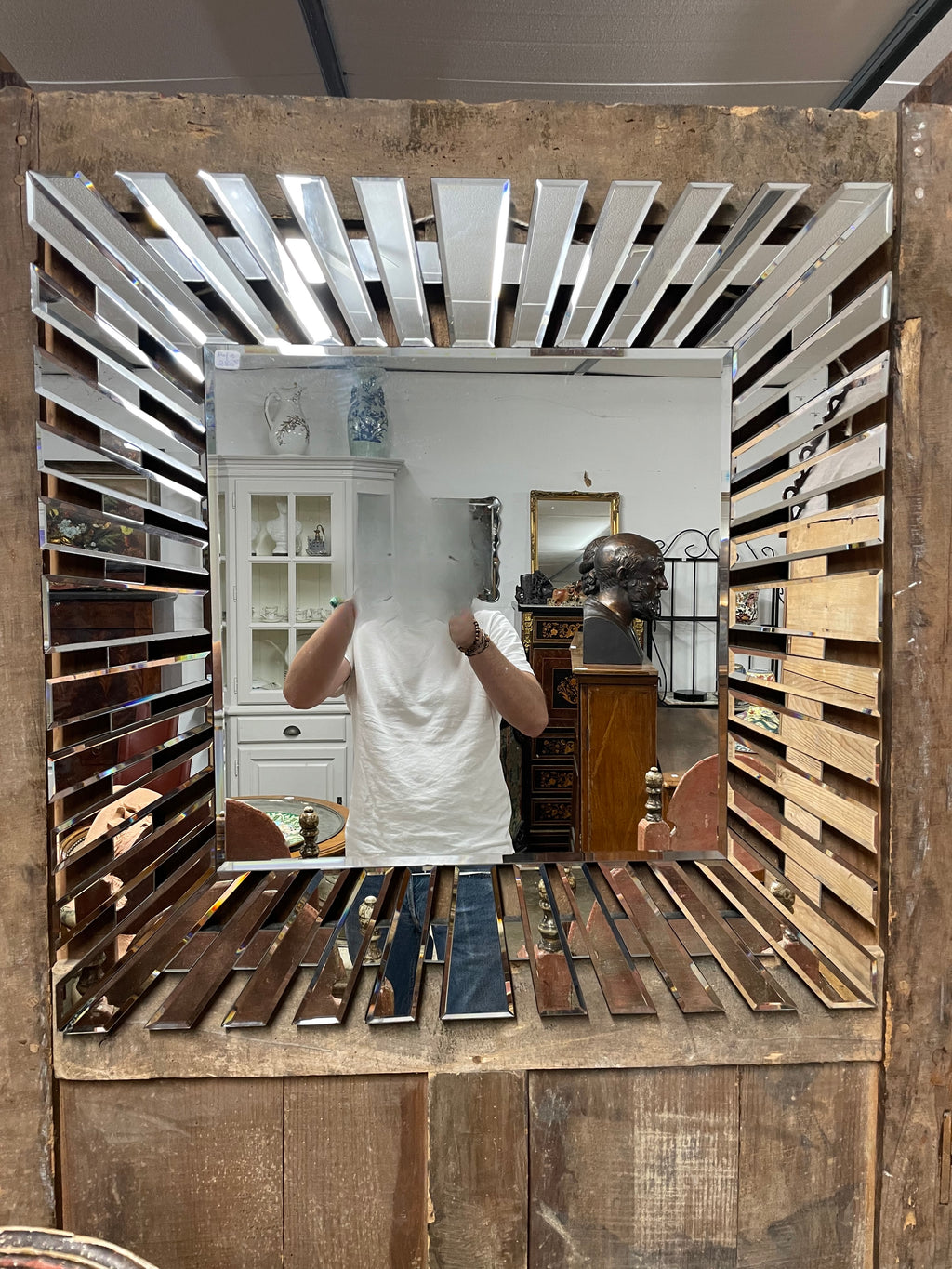 Miroir moderne en verre