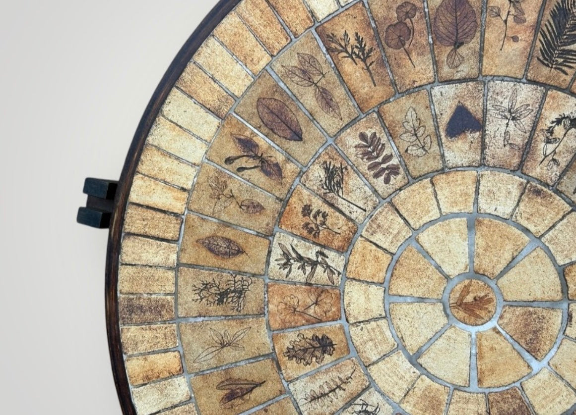 Table les Herbiers Par Roger Capron - Céramique 1960 Vallauris