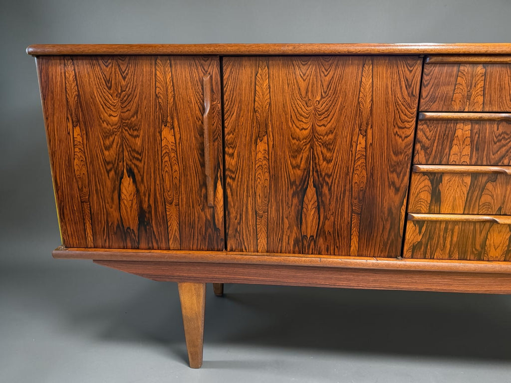 ENFILADE SCANDINAVE EN PALISSANDRE DE RIO CIRCA 1960 230 CM