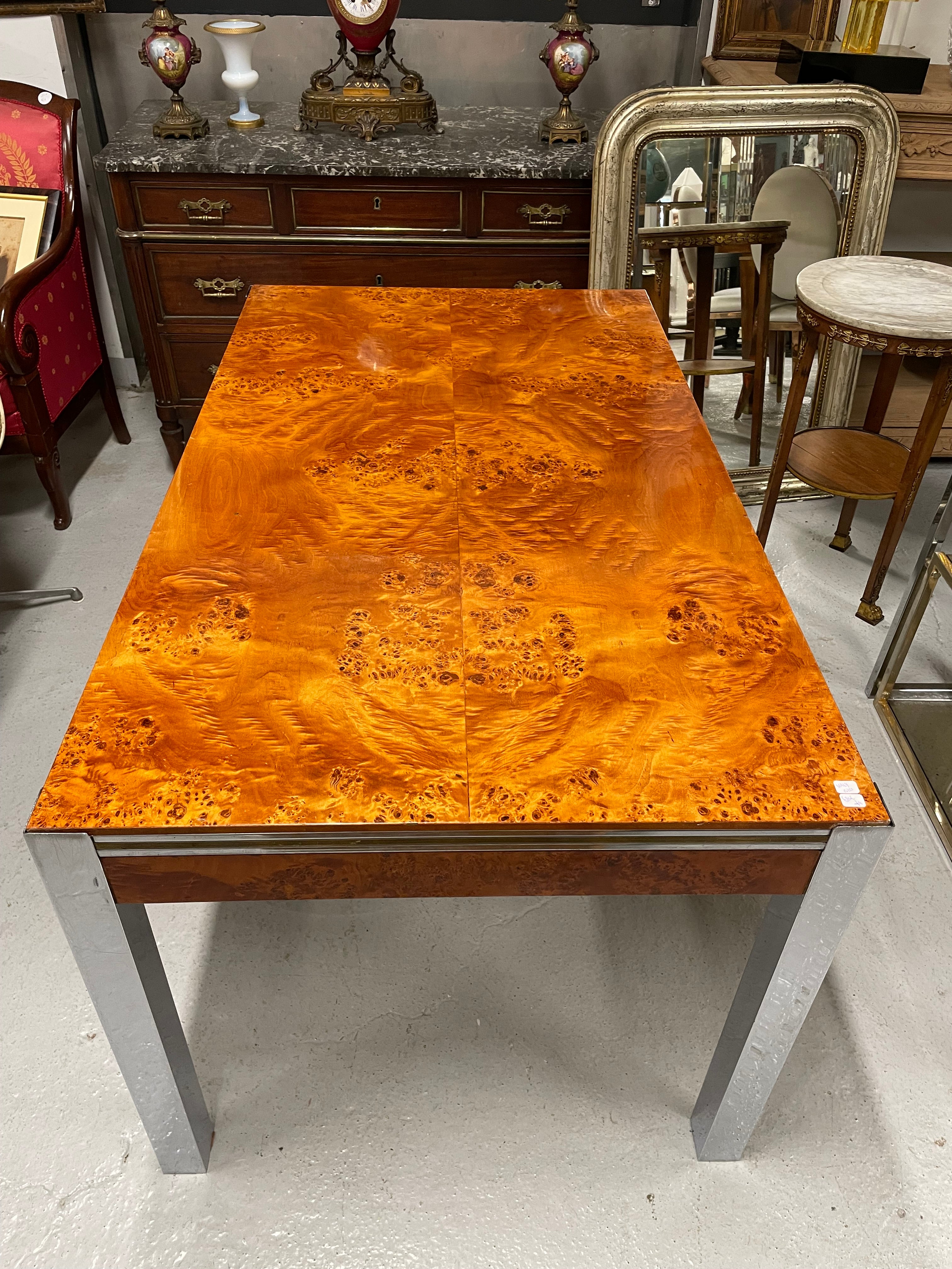 Table à manger Willy Rizzo 1970