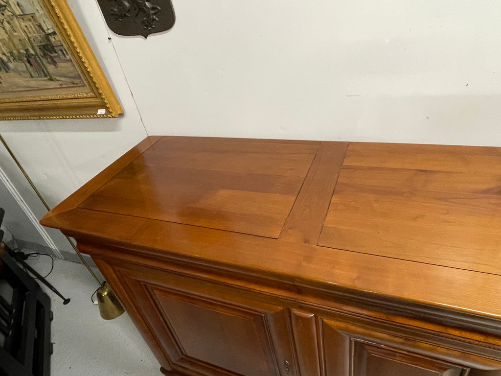 Enfilade 4 portes Louis Philippe en merisier