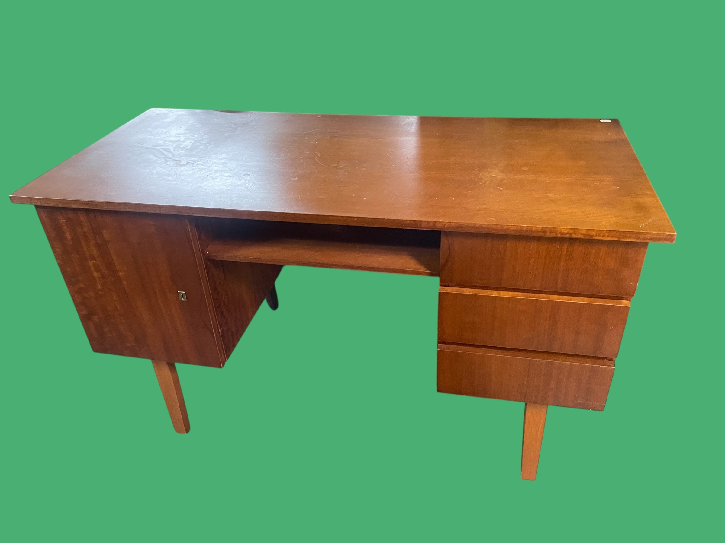 Bureau en teck style scandinave