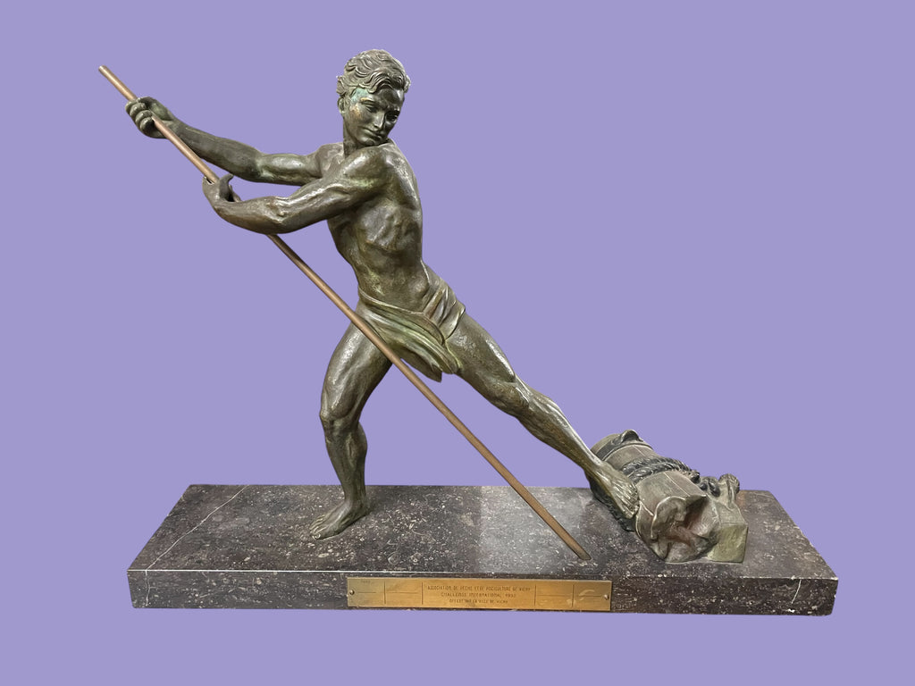 Bronze art déco