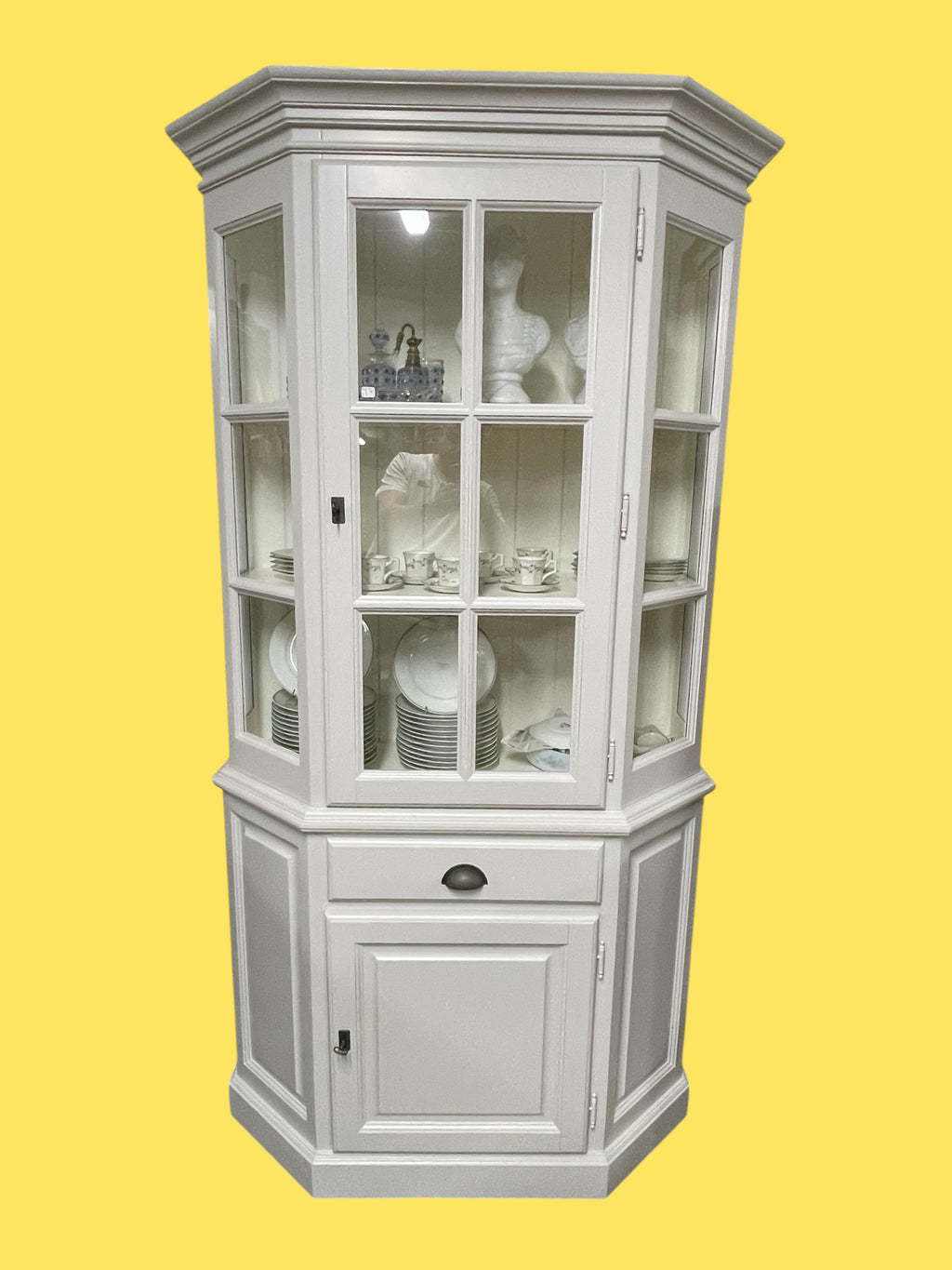 Buffet Vaisselier Vitrine Bois
