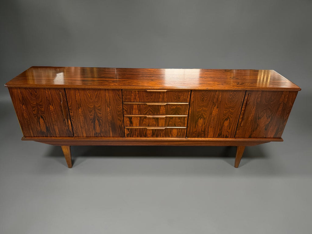 ENFILADE SCANDINAVE EN PALISSANDRE DE RIO CIRCA 1960 230 CM