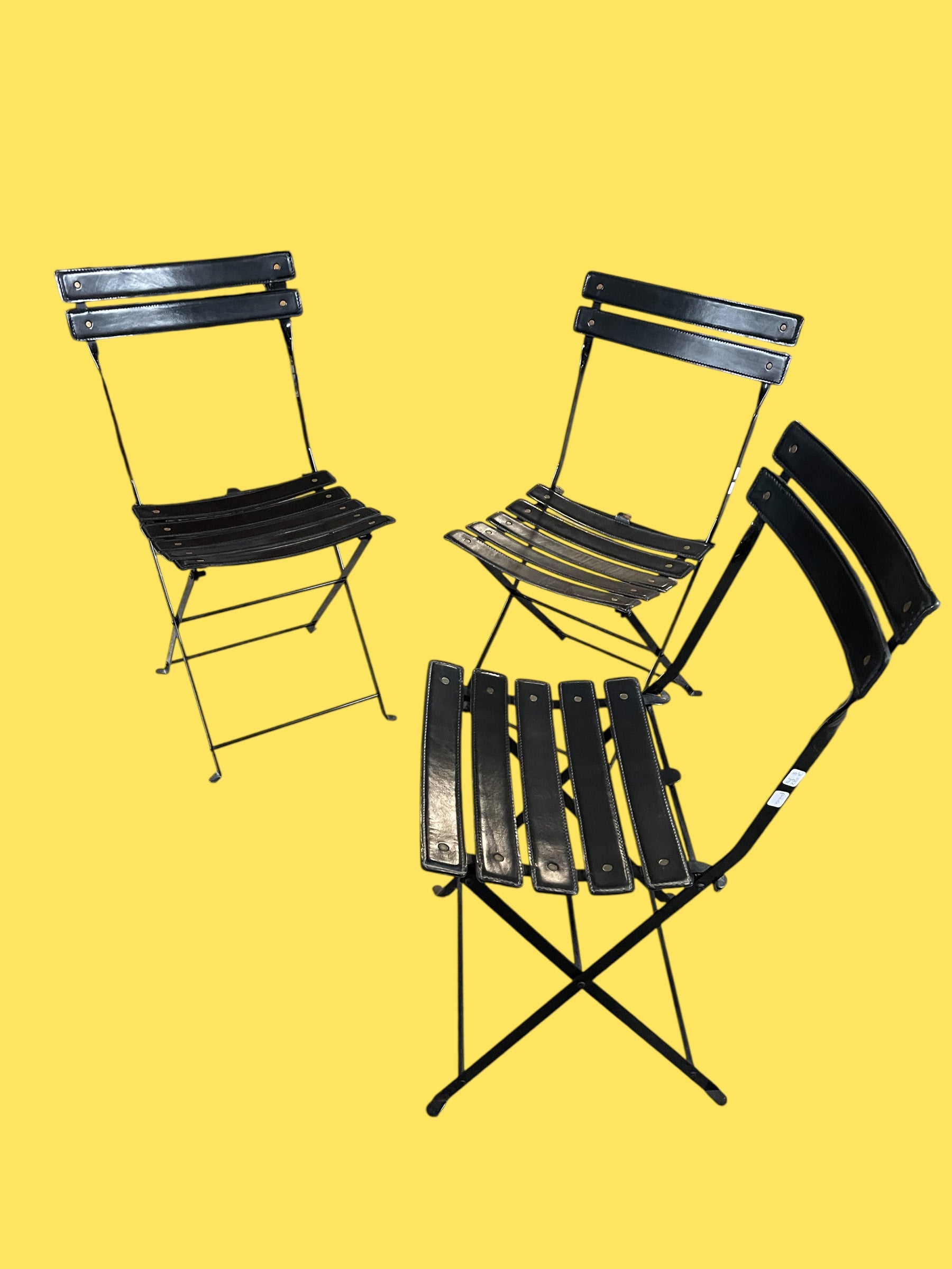 Set de 3 chaises Marco Zanuso Celestina pour Zanotta, 1978