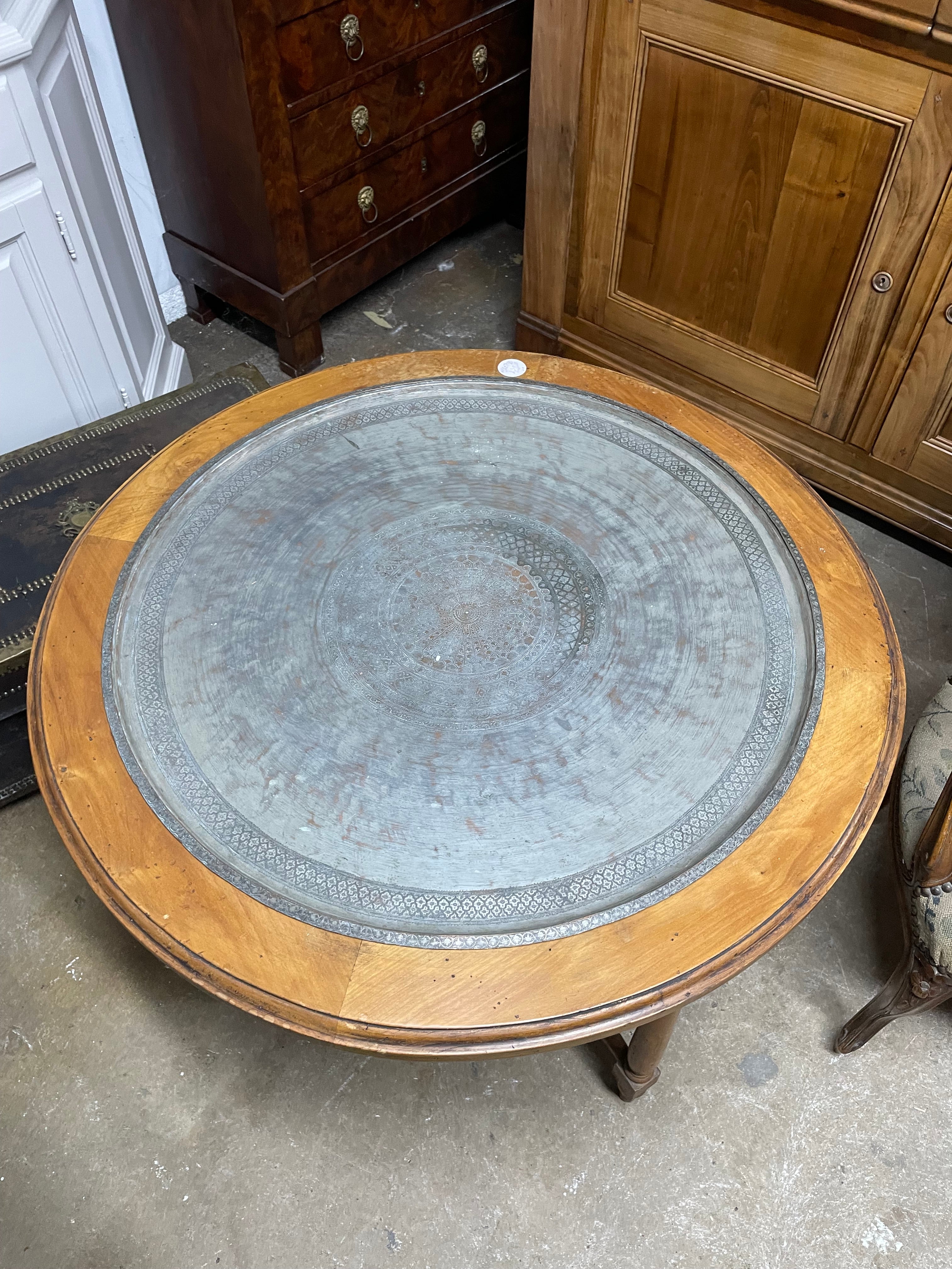 Table basse orientaliste ethnique