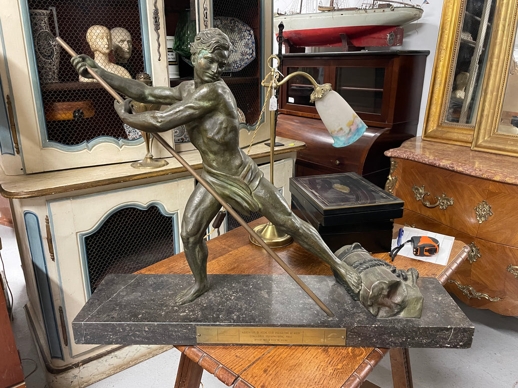 Bronze art déco