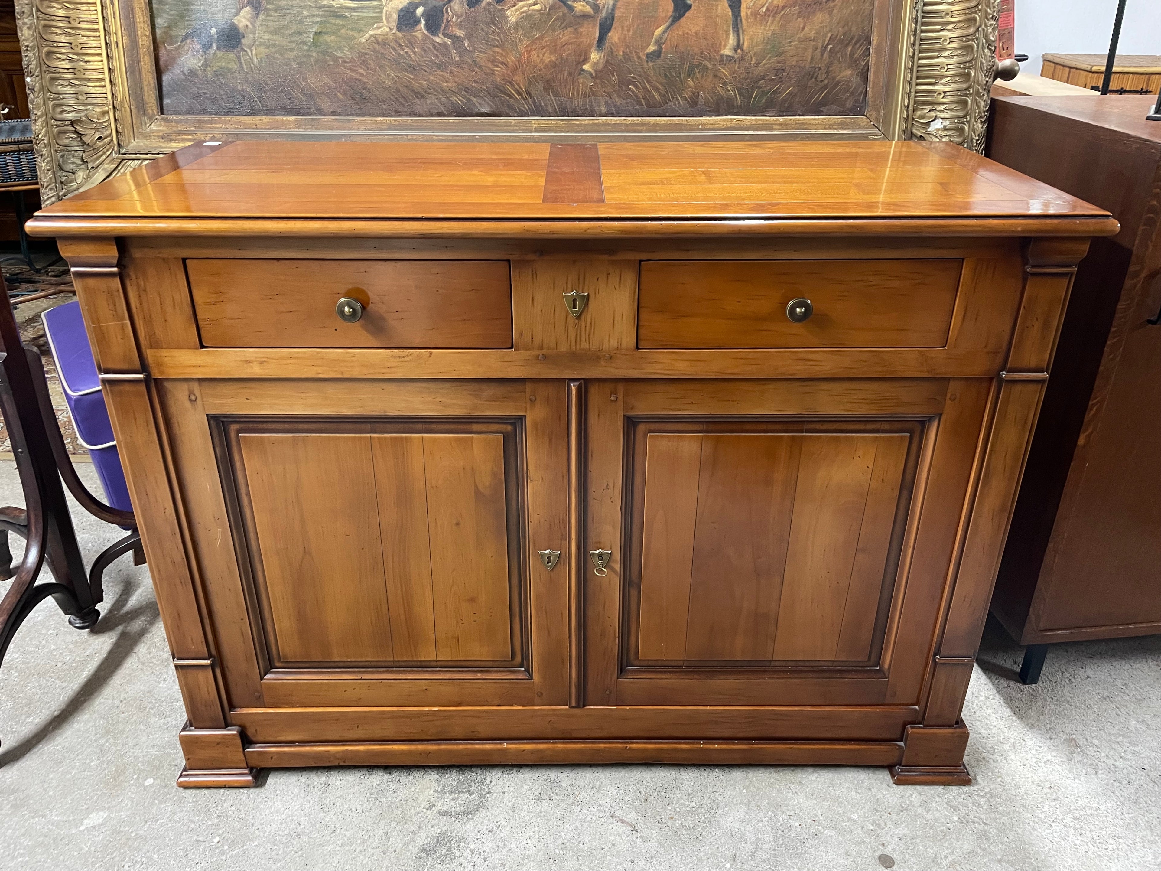 Buffet Merisier style Louis Philippe