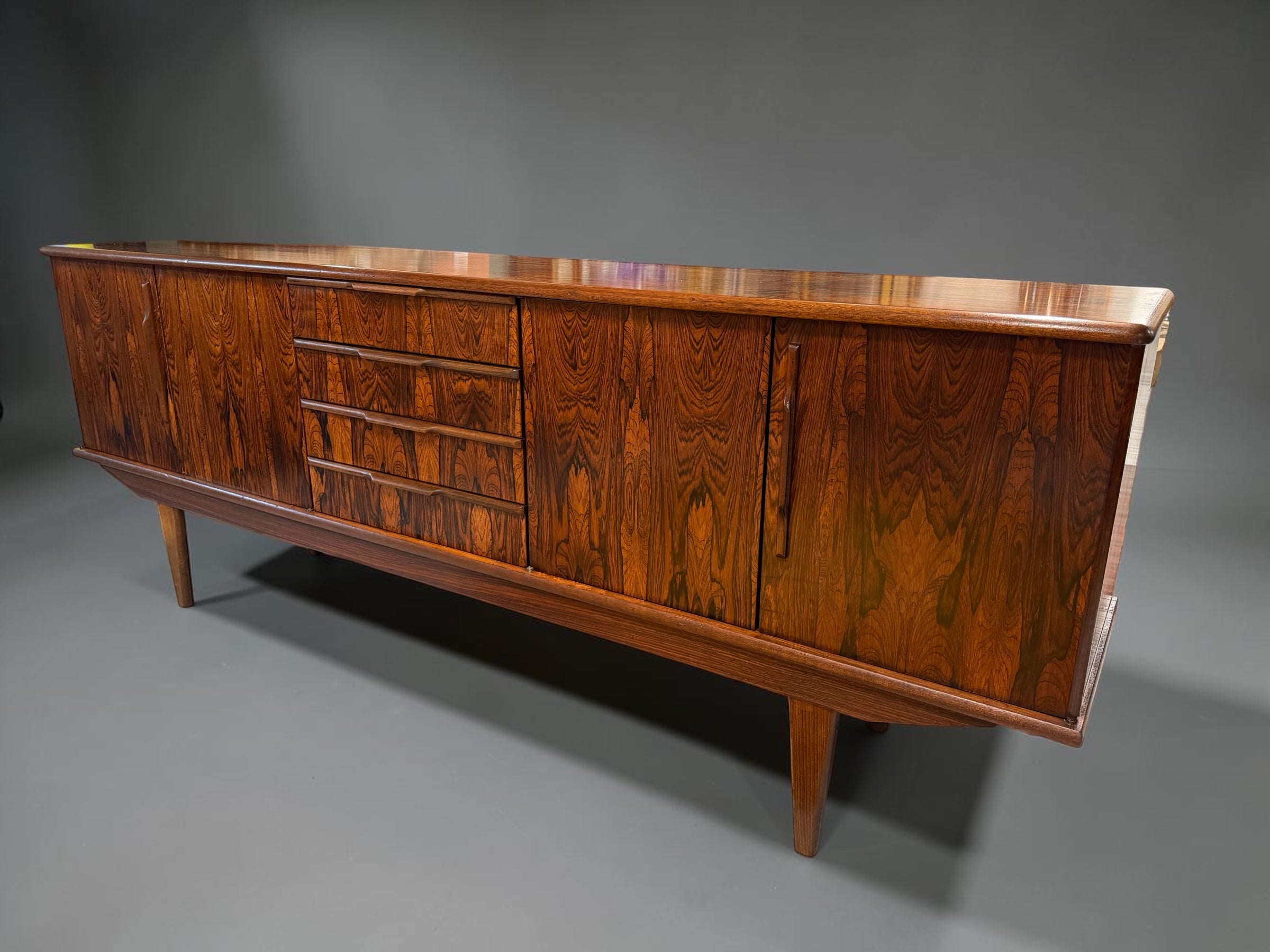 ENFILADE SCANDINAVE EN PALISSANDRE DE RIO CIRCA 1960 230 CM