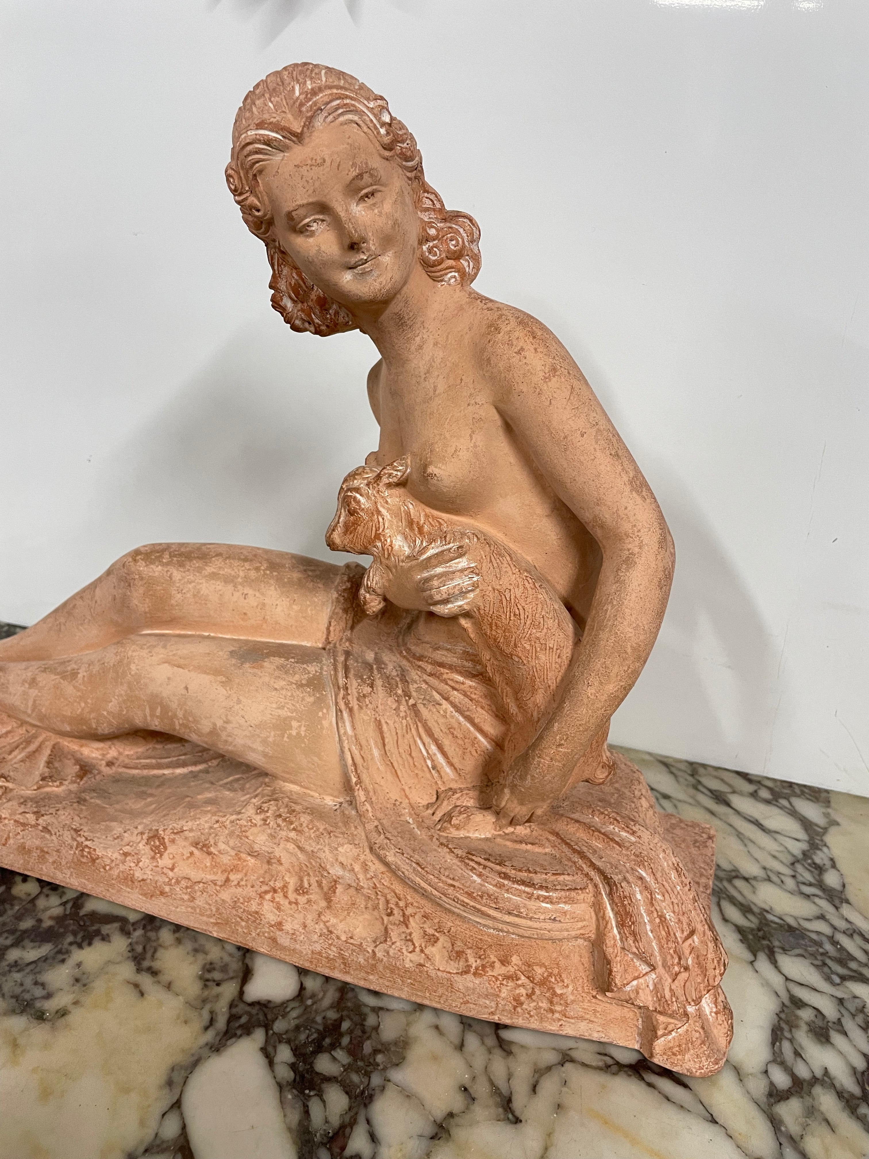 Terre cuite de Chiparus époque art déco