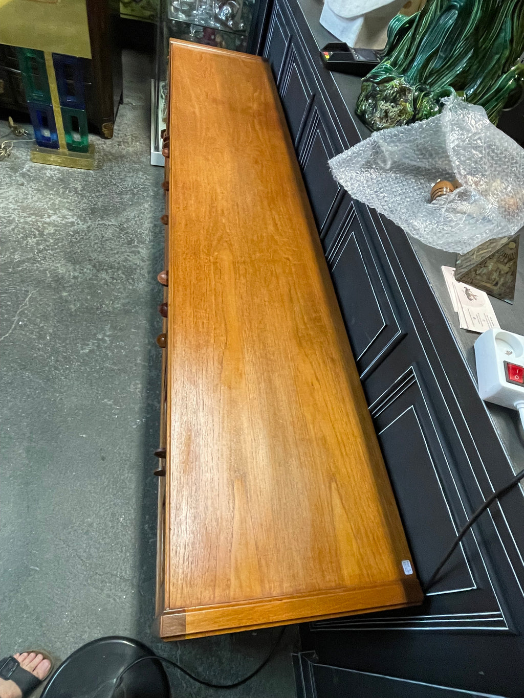 VENDUE - Enfilade Style Scandinave En Teck Circa 1960 213 cm