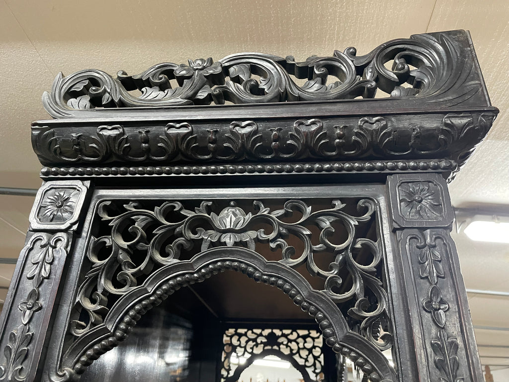 Meuble indochinois en bois exotique fin 19ème