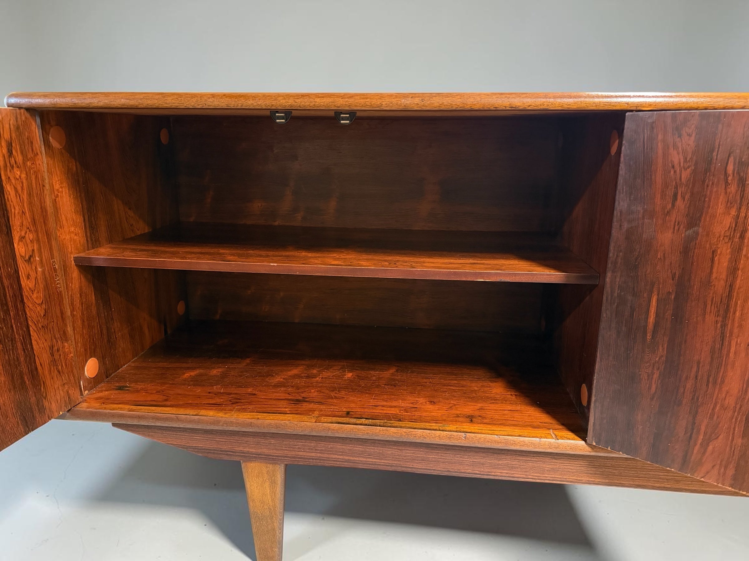 ENFILADE SCANDINAVE EN PALISSANDRE DE RIO CIRCA 1960 230 CM