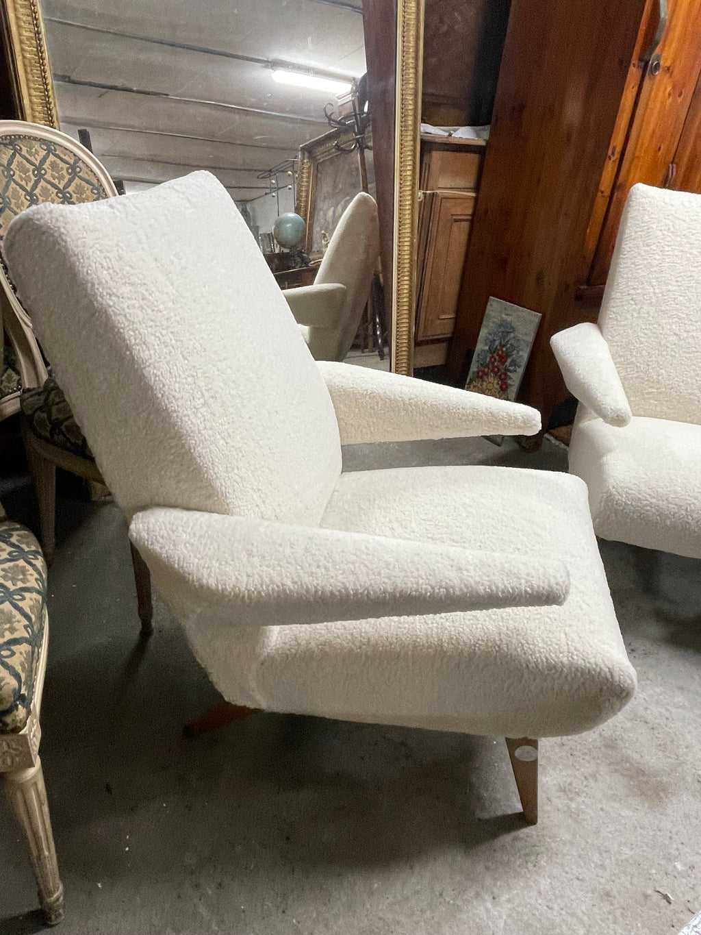 Paire de fauteuil des années 1960