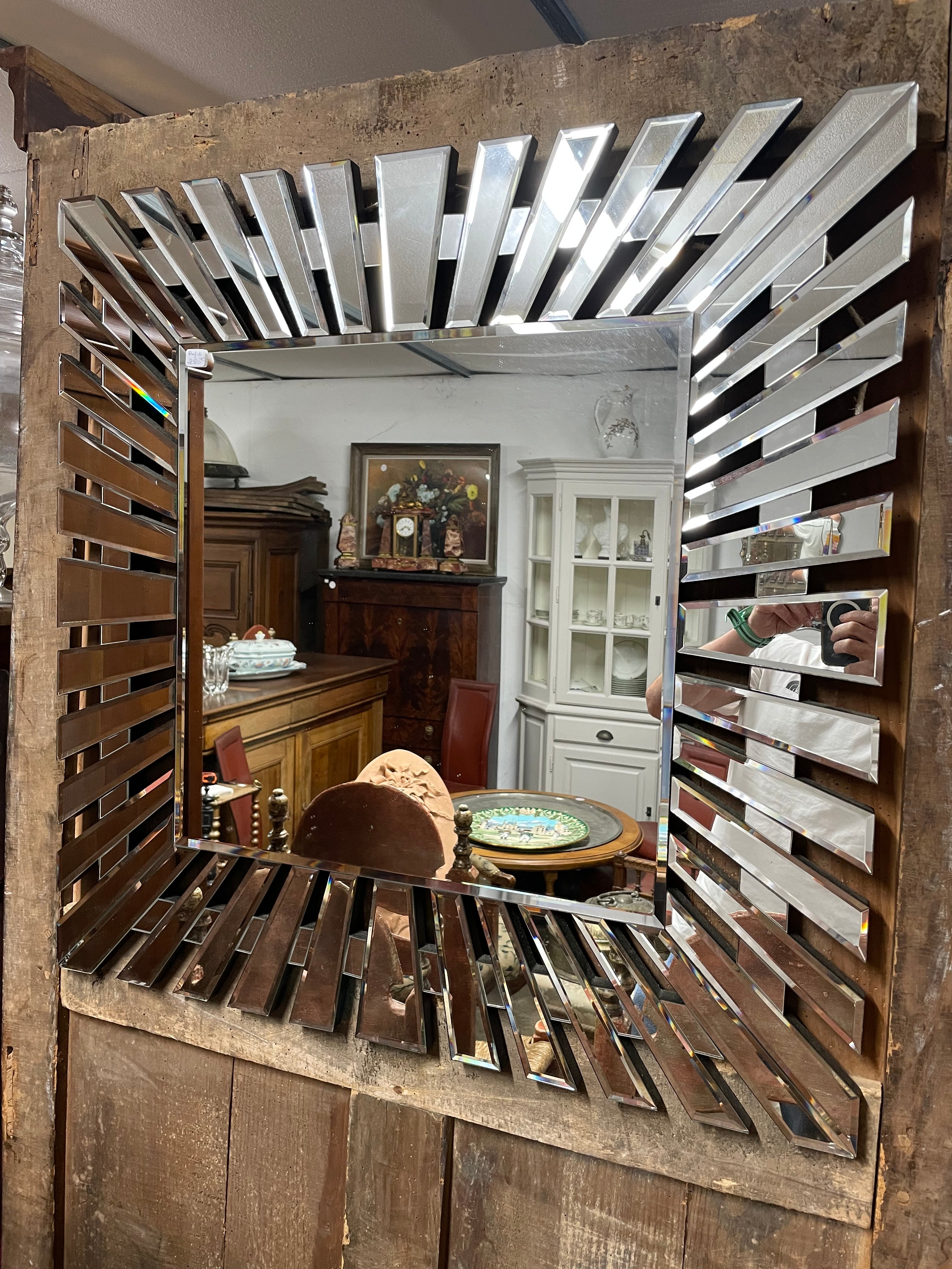 Miroir moderne en verre