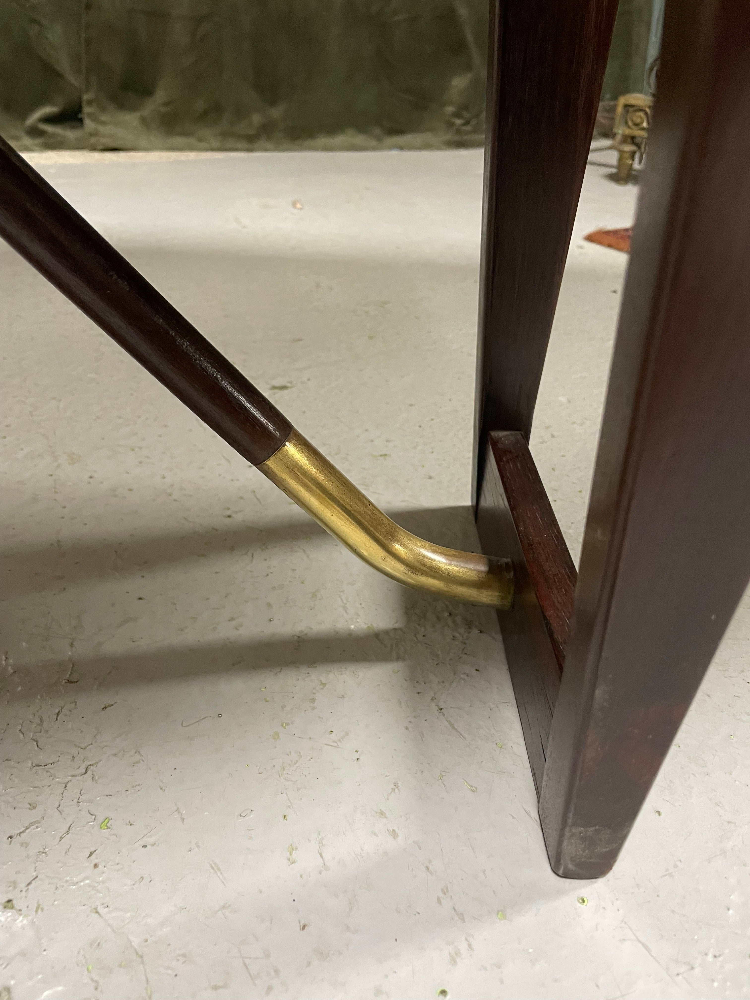 Bureau Boomerang par Peter Lovig Nielsen en Palissandre Danemark circa 1971